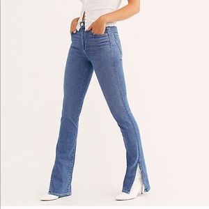 3x1 Connor High Rise Split Seam Bell Jeans
